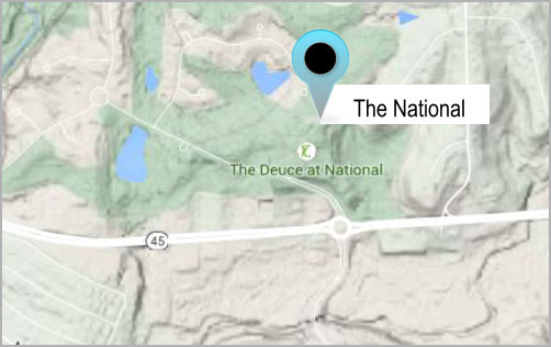 More on the National & the Deuce Golf Courses
